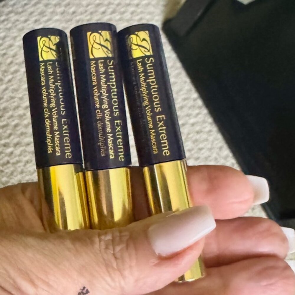 3x Estee Lauder Mascara Deluxe Travel Size (MSRP $45)